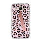 Personalised Leopard Print Initial Huawei Y3 2017