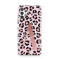 Personalised Leopard Print Initial Samsung A32 5G Case