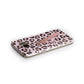 Personalised Leopard Print Initial Samsung Galaxy Case Side Close Up