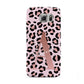 Personalised Leopard Print Initial Samsung Galaxy S6 Case