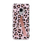 Personalised Leopard Print Initial Samsung Galaxy S9 Case