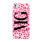 Personalised Leopard Print Initials Apple iPhone 5 Case