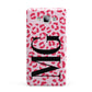 Personalised Leopard Print Initials Samsung Galaxy A7 2015 Case