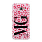 Personalised Leopard Print Initials Samsung Galaxy A8 2016 Case