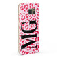 Personalised Leopard Print Initials Samsung Galaxy Case Fourty Five Degrees