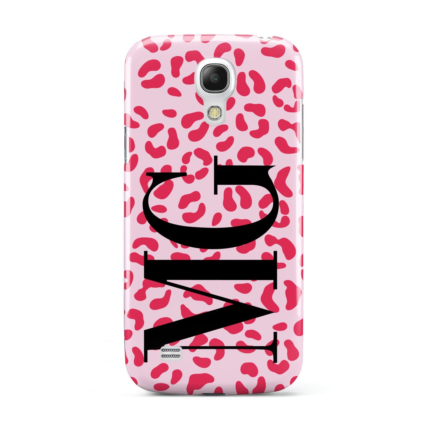 Personalised Leopard Print Initials Samsung Galaxy S4 Mini Case