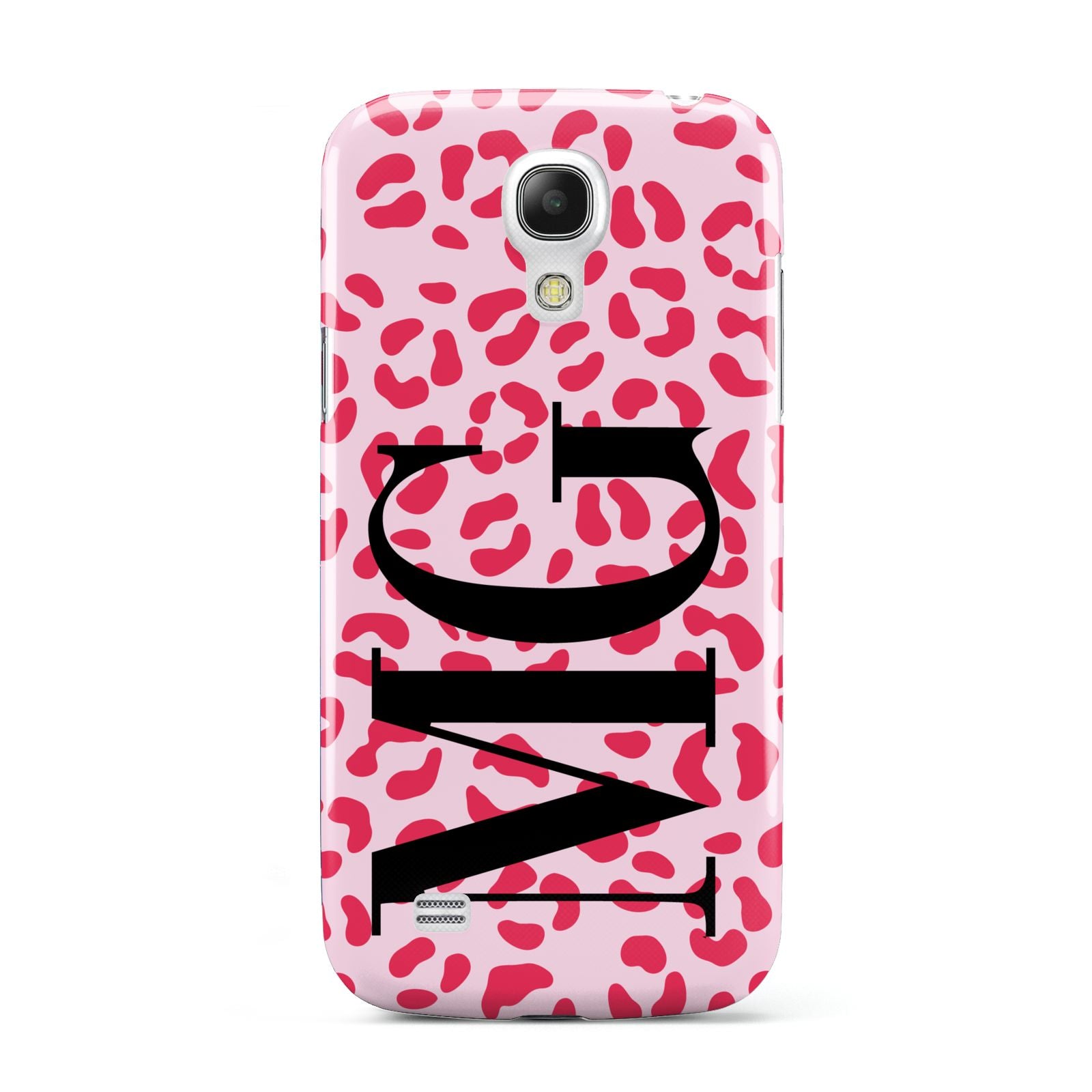 Personalised Leopard Print Initials Samsung Galaxy S4 Mini Case