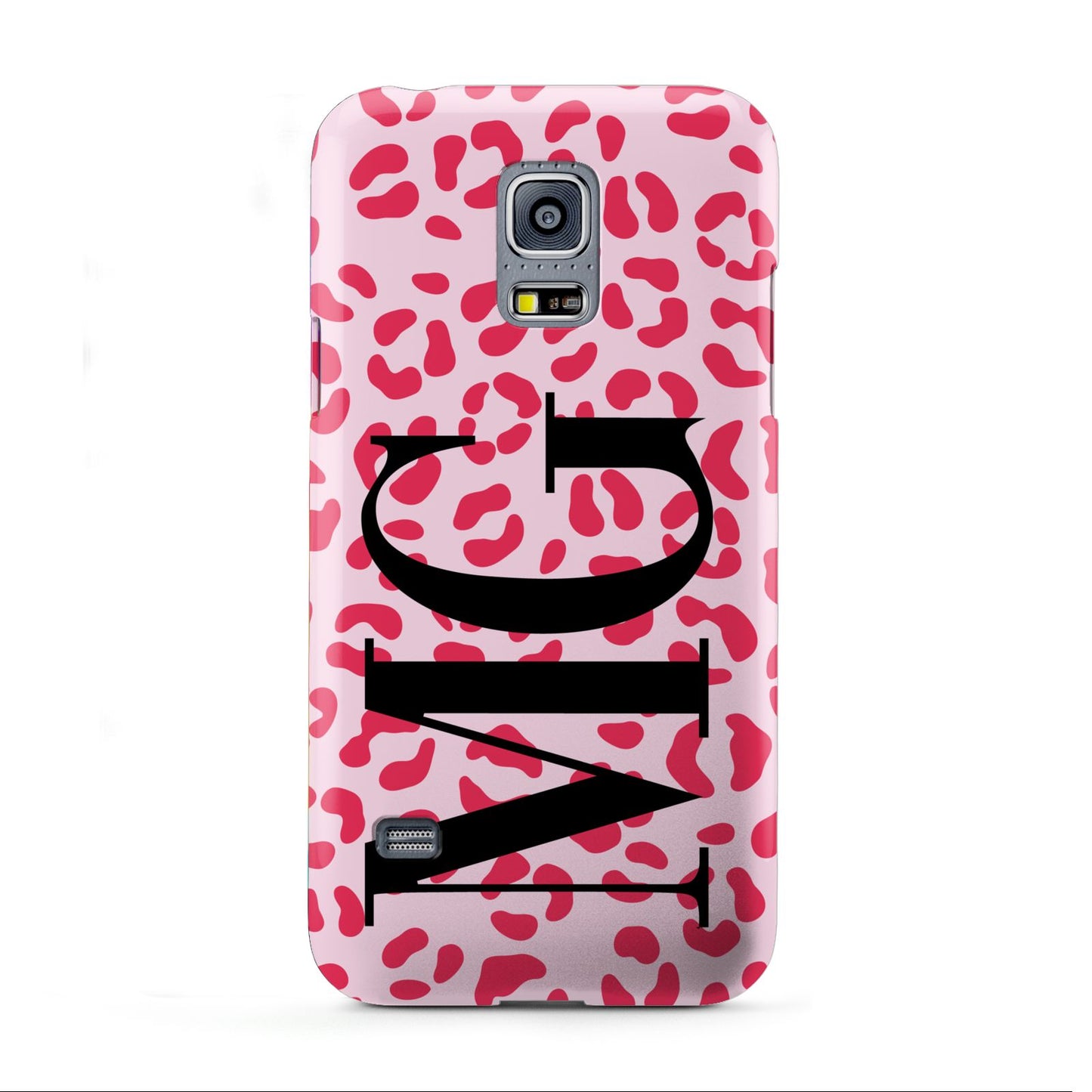 Personalised Leopard Print Initials Samsung Galaxy S5 Mini Case