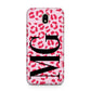 Personalised Leopard Print Initials Samsung J5 2017 Case