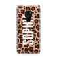 Personalised Leopard Print Name Huawei Mate 20 Phone Case
