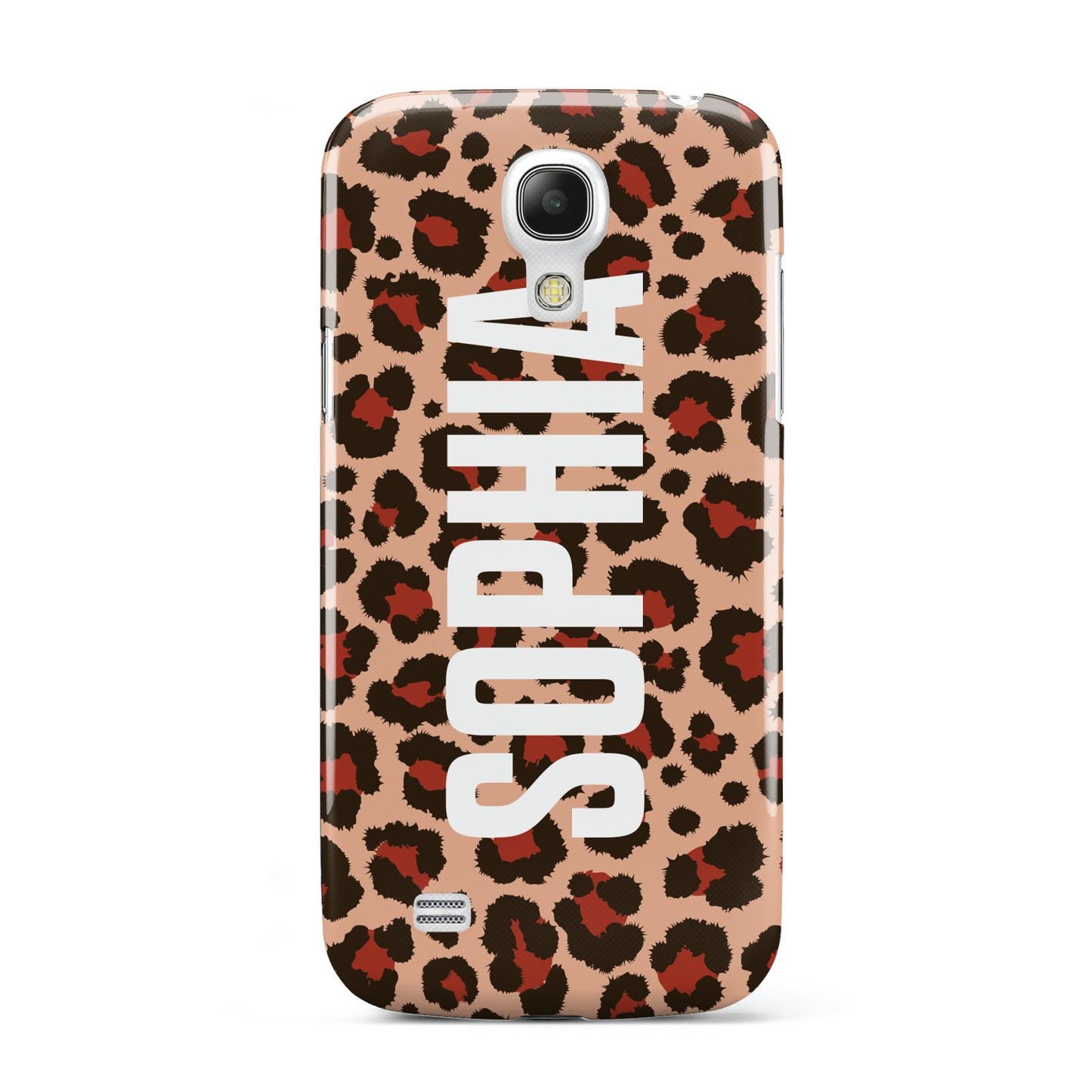 Personalised Leopard Print Name Samsung Galaxy S4 Mini Case