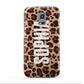 Personalised Leopard Print Name Samsung Galaxy S5 Mini Case
