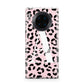 Personalised Leopard Print Pink Black Huawei Mate 30 Pro Phone Case