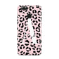 Personalised Leopard Print Pink Black Huawei Nova 2s Phone Case