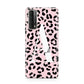 Personalised Leopard Print Pink Black Huawei P Smart 2021