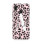 Personalised Leopard Print Pink Black Huawei P20 Lite Phone Case