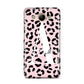 Personalised Leopard Print Pink Black Huawei Y3 2017
