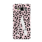 Personalised Leopard Print Pink Black Samsung Galaxy A3 Case