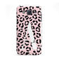 Personalised Leopard Print Pink Black Samsung Galaxy J5 Case