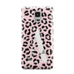 Personalised Leopard Print Pink Black Samsung Galaxy Note 4 Case