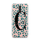 Personalised Leopard Print Pink Green Huawei Mate 20 Lite