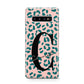 Personalised Leopard Print Pink Green Protective Samsung Galaxy Case