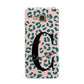 Personalised Leopard Print Pink Green Samsung Galaxy A8 Case