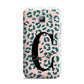 Personalised Leopard Print Pink Green Samsung Galaxy J1 2015 Case