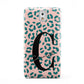 Personalised Leopard Print Pink Green Samsung Galaxy Note 3 Case