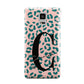 Personalised Leopard Print Pink Green Samsung Galaxy Note 4 Case