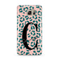 Personalised Leopard Print Pink Green Samsung Galaxy Note 5 Case