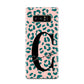 Personalised Leopard Print Pink Green Samsung Galaxy Note 8 Case