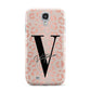 Personalised Leopard Print Rose Gold Samsung Galaxy S4 Case