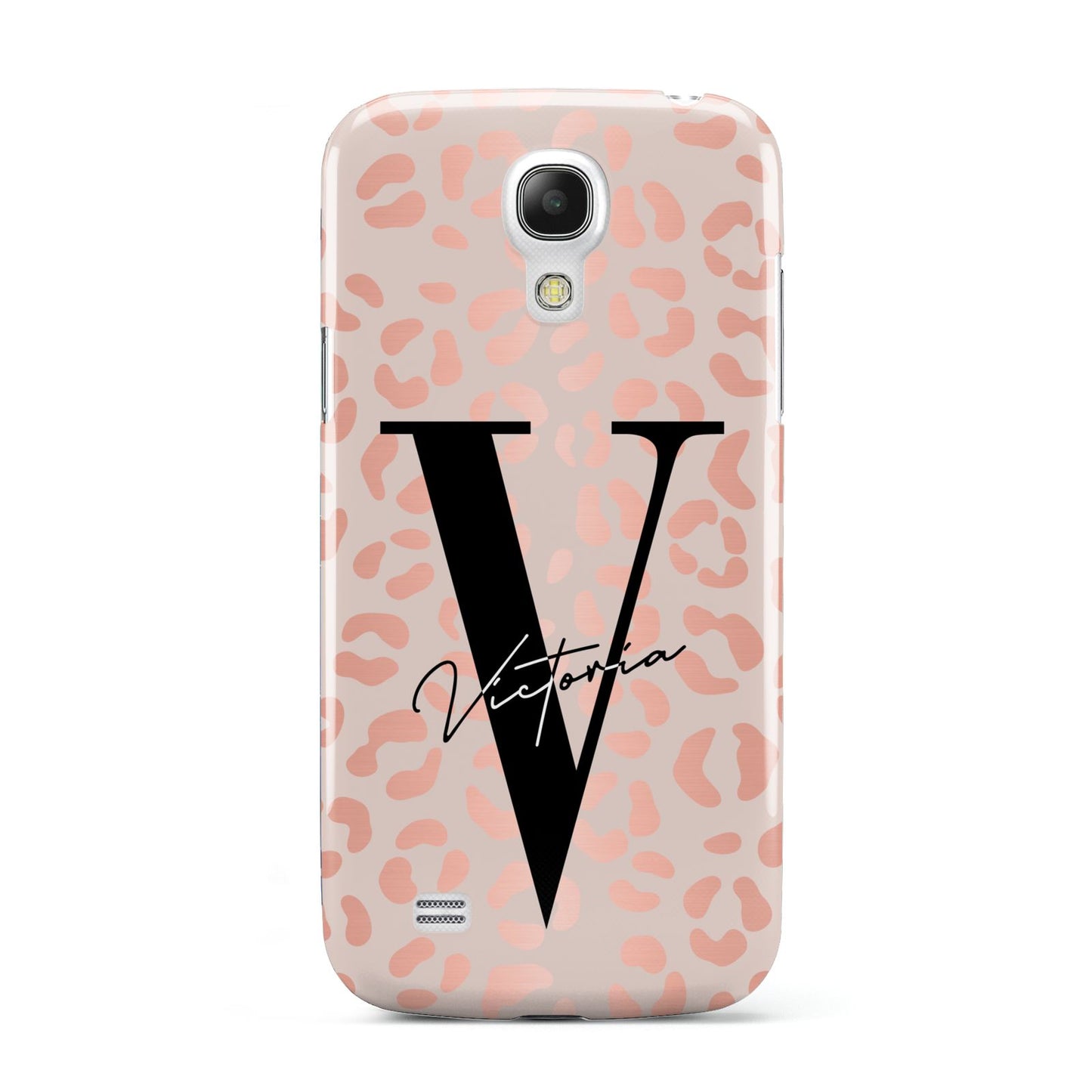 Personalised Leopard Print Rose Gold Samsung Galaxy S4 Mini Case