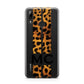 Personalised Leopard Print Stripes Initials Huawei Y7 2019