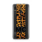 Personalised Leopard Print Stripes Initials Huawei Y9 2019