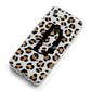 Personalised Leopard Print iPhone 8 Bumper Case on Silver iPhone Alternative Image
