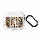 Personalised Leopard Stripes AirPods Clear Case 3rd Gen