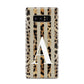 Personalised Leopard Stripes Samsung Galaxy S8 Case