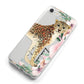 Personalised Leopard iPhone 8 Bumper Case on Silver iPhone Alternative Image
