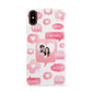 Personalised Likes Photo Apple iPhone XS 3D Snap Case
