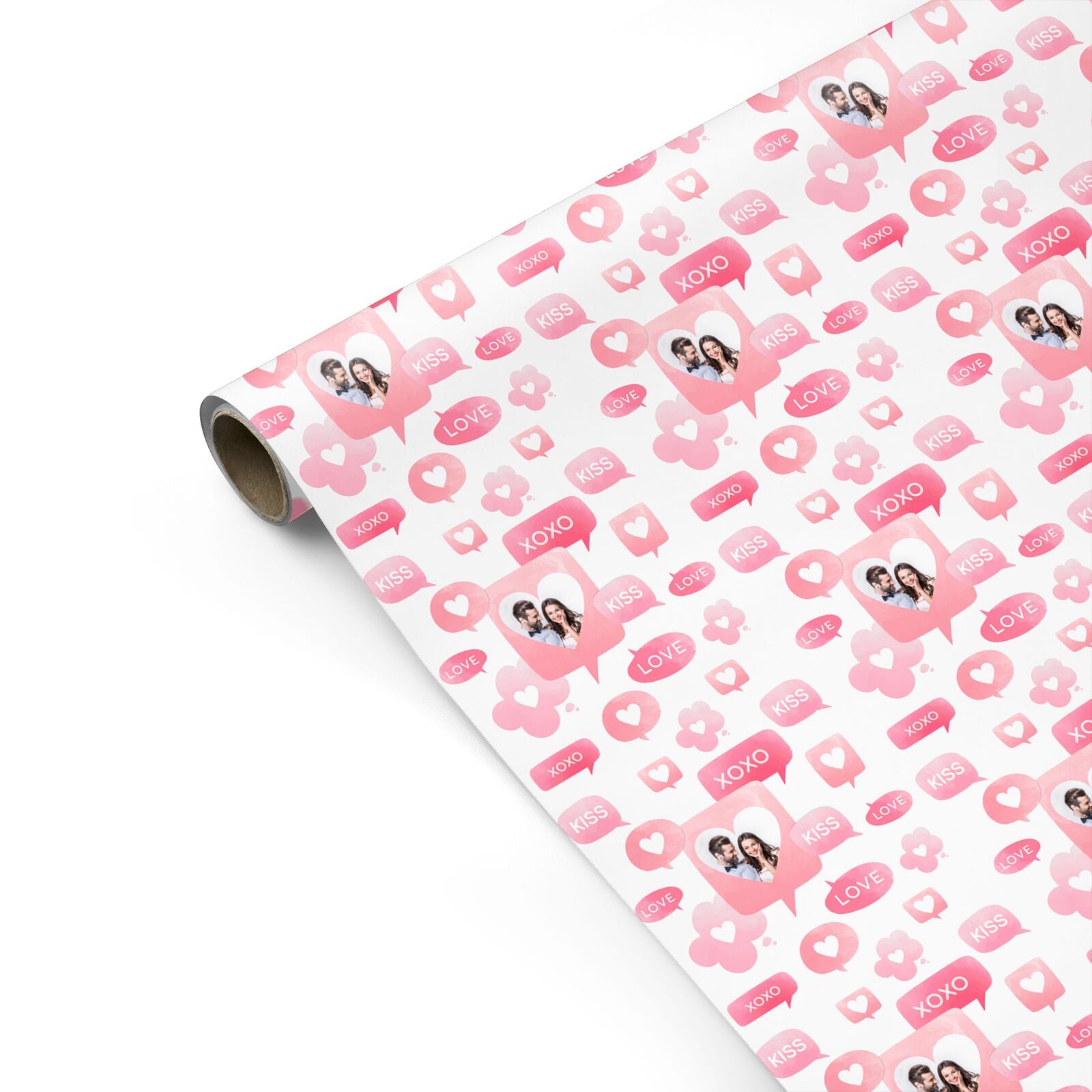 Personalised Likes Photo Personalised Gift Wrap