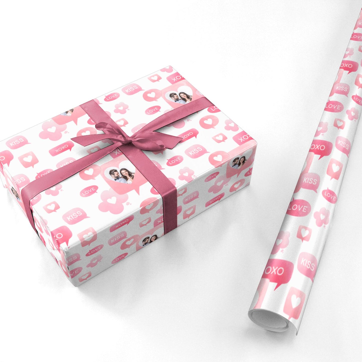 Personalised Likes Photo Personalised Wrapping Paper