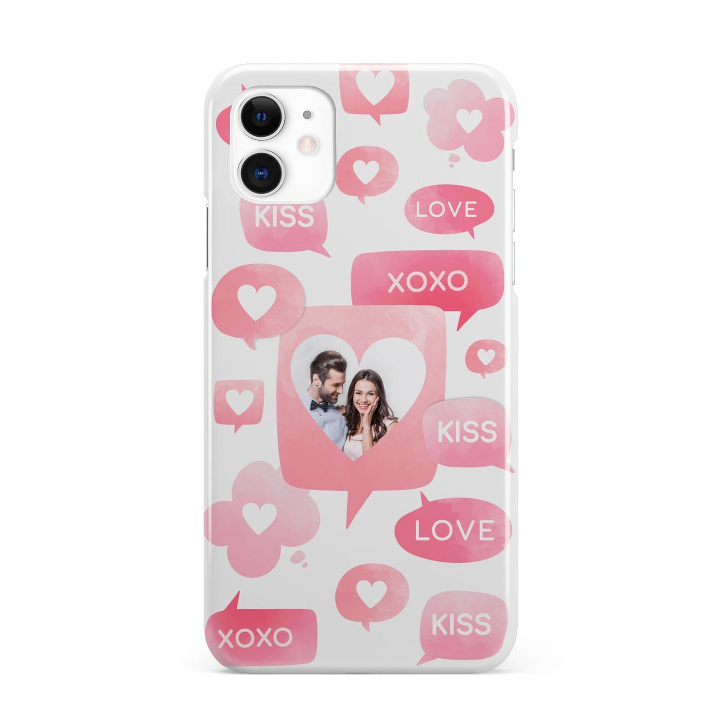 Personalised Likes Photo iPhone 11 3D Snap Case