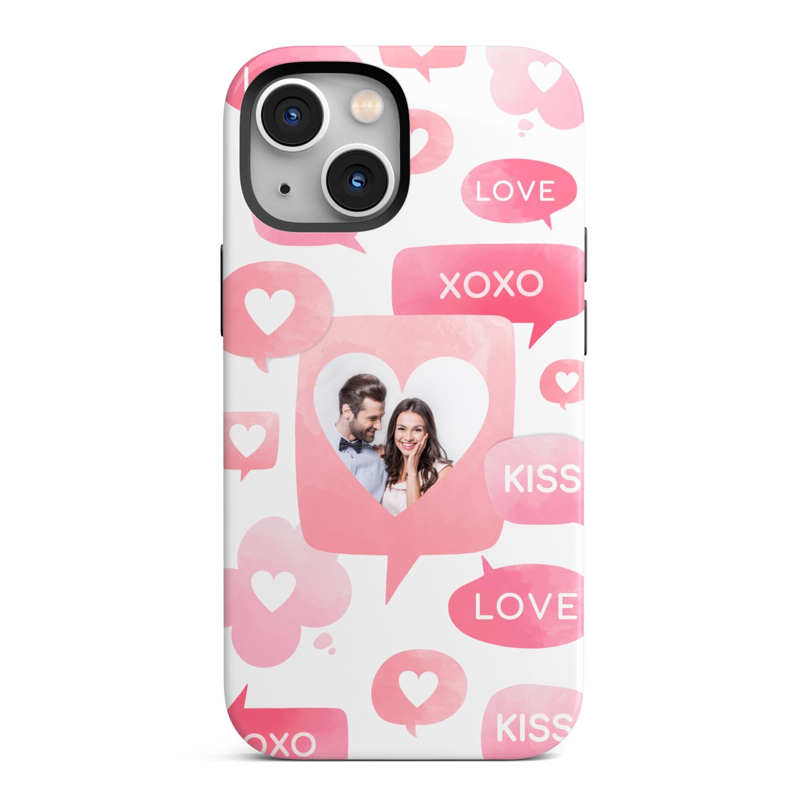 Personalised Likes Photo iPhone 13 Mini Full Wrap 3D Tough Case