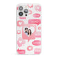 Personalised Likes Photo iPhone 13 Pro Max Clear Bumper Case
