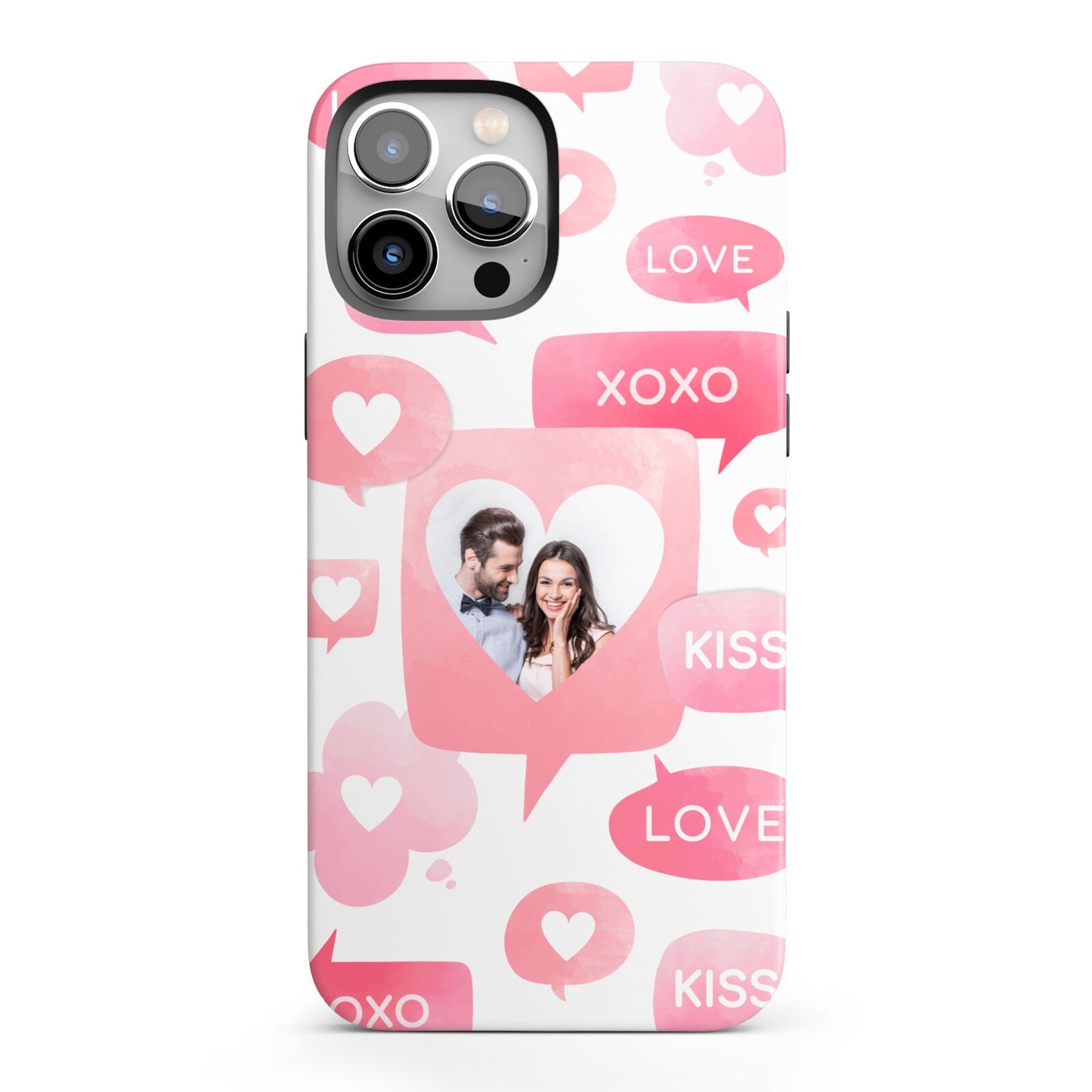 Personalised Likes Photo iPhone 13 Pro Max Full Wrap 3D Tough Case