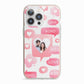 Personalised Likes Photo iPhone 13 Pro TPU Impact Case with Pink Edges