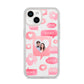 Personalised Likes Photo iPhone 14 Clear Tough Case Starlight