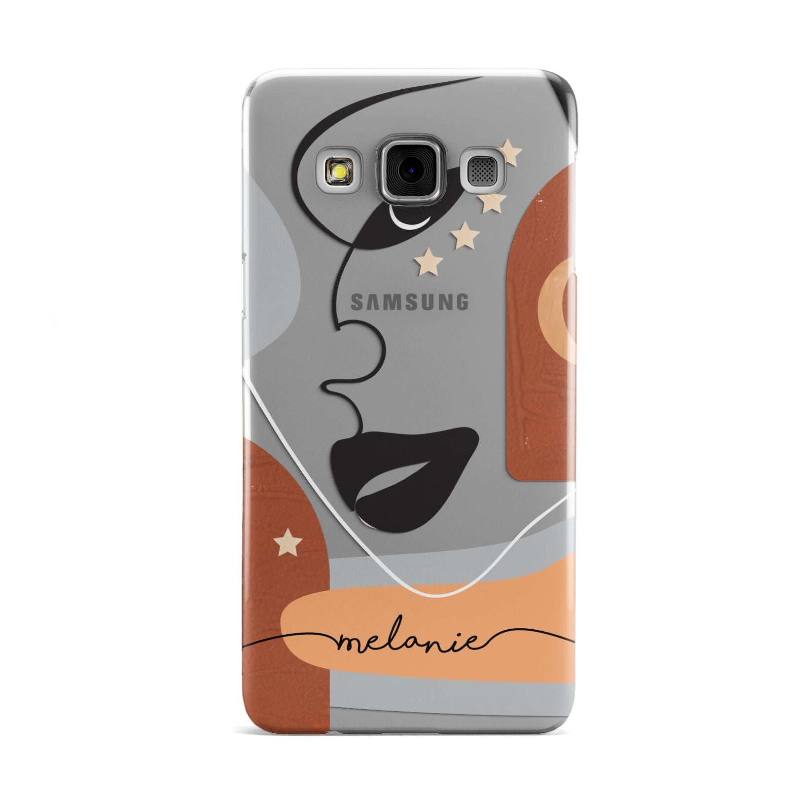 Personalised Line Art Samsung Galaxy A3 Case